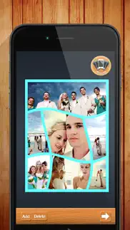 photo shake - pic collage maker & pic frames grid iphone screenshot 2