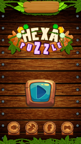 Hexa Wood Block Puzzle! screenshot