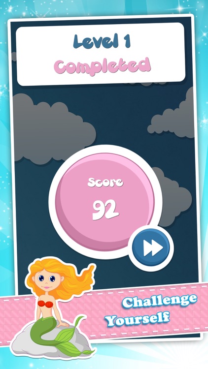 Matching family game: Princess