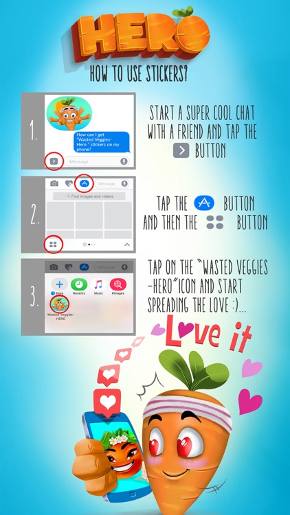 Wasted Veggies: Hero