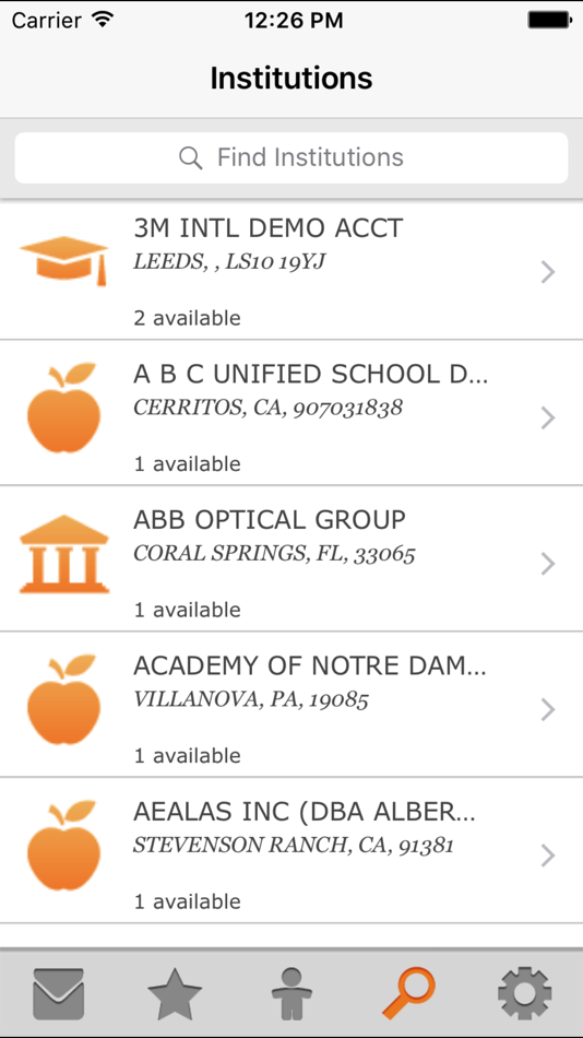 #5. Blackboard MyConnect (iOS) Podle: finalsite