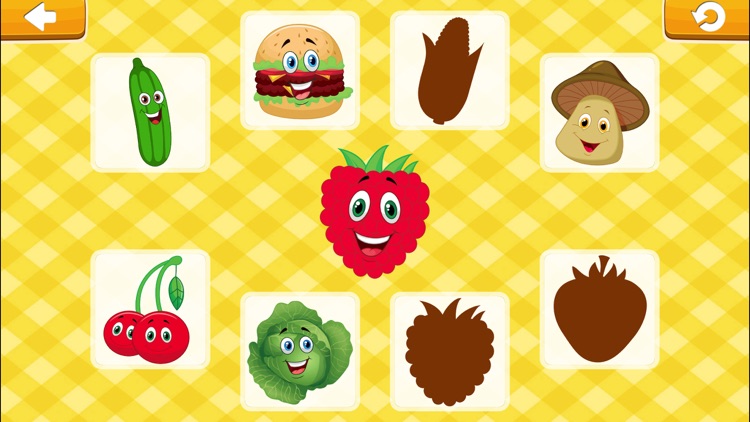 Smart Baby! Food ABC Learning Kids Games for girls screenshot-3