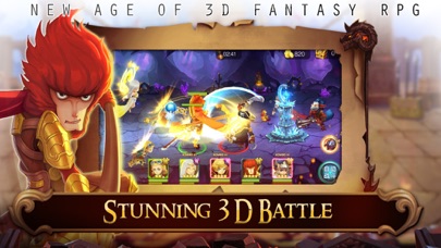Seven Paladins: 3D RPG x MOBA Hack screenshot 4 - game app interface