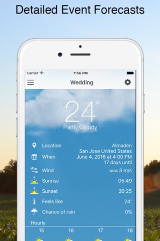 Weather Day - Weather Forecasts for Special Days screenshot 2