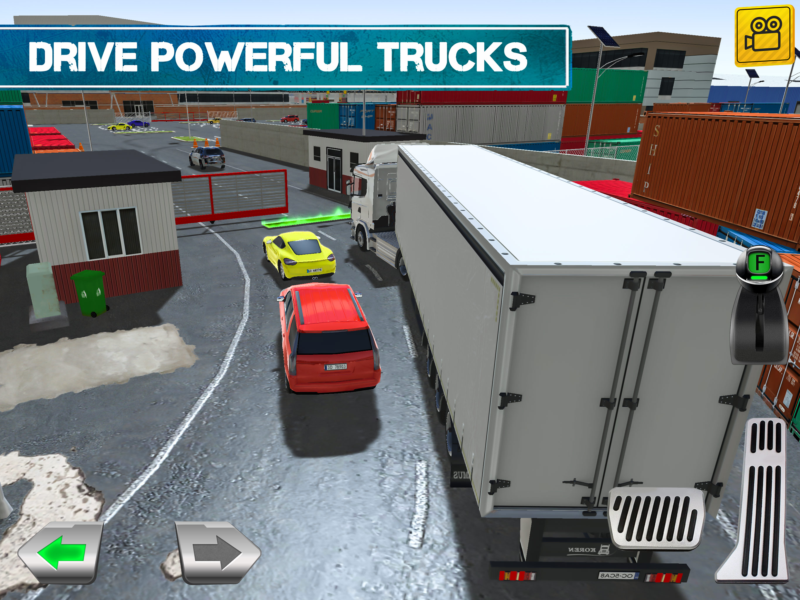 Cargo Crew: Port Truck Driver