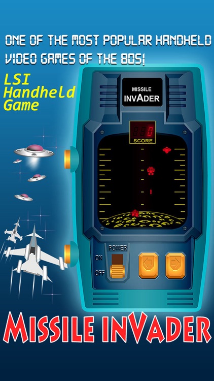 Missile Invader -  retro handheld emulation