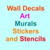 Wall Decals, Art, Murals, Stickers and Stencils