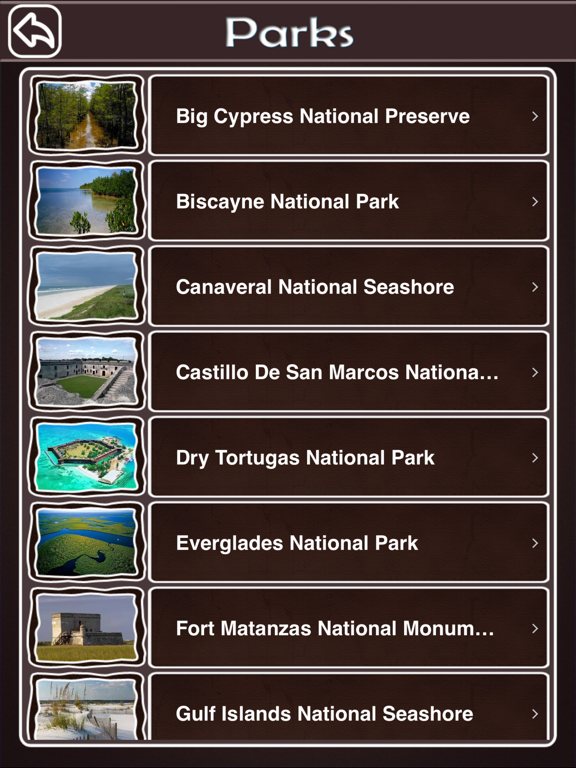Screenshot #6 pour Florida National & State Parks