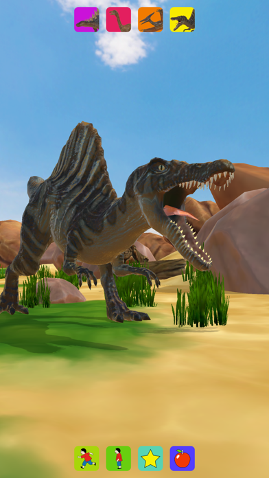 How to cancel & delete Dinosaurs, for kids from iphone & ipad 3