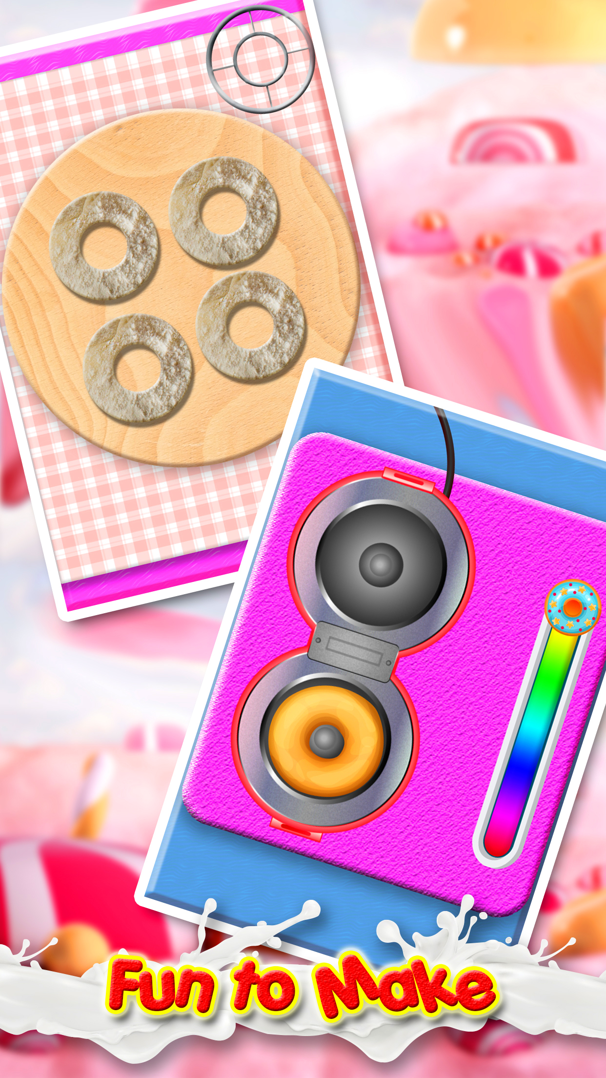 My Special Donut Maker Sweet Donut Game screenshot 3