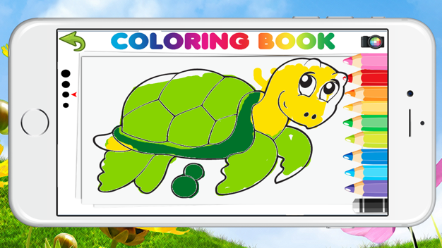 Food & Animal Coloring Pages - Easy Coloring Book