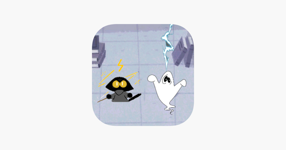 Defeat Ghosts as a Magical Cat in New Doodle
