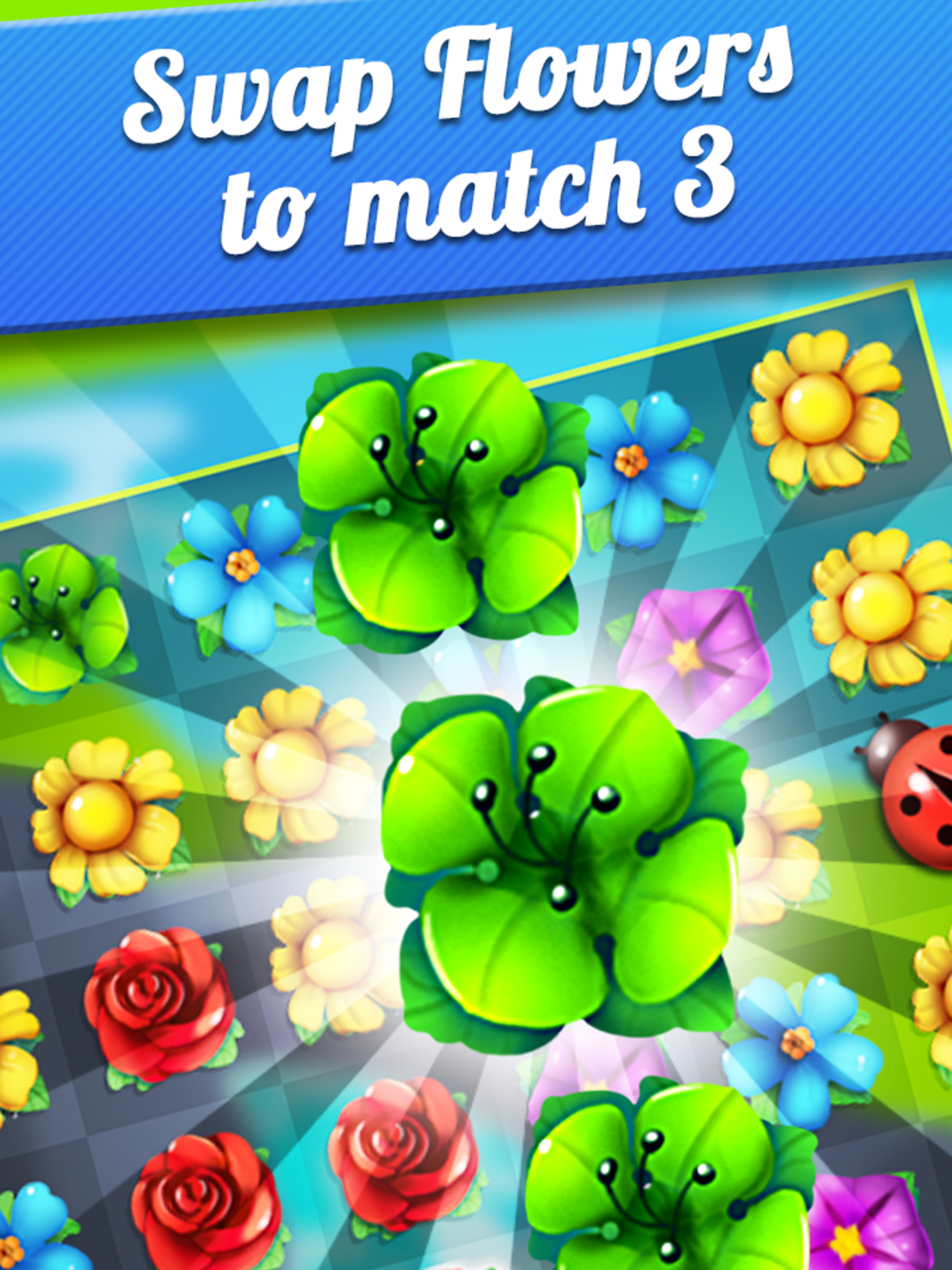 Flower Crush - Match 3 & Blast Garden to Bloom! screenshot 7