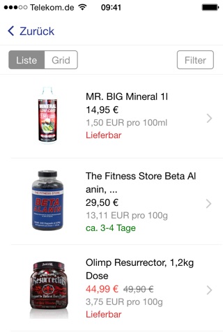 fitnessstore24.de screenshot 3