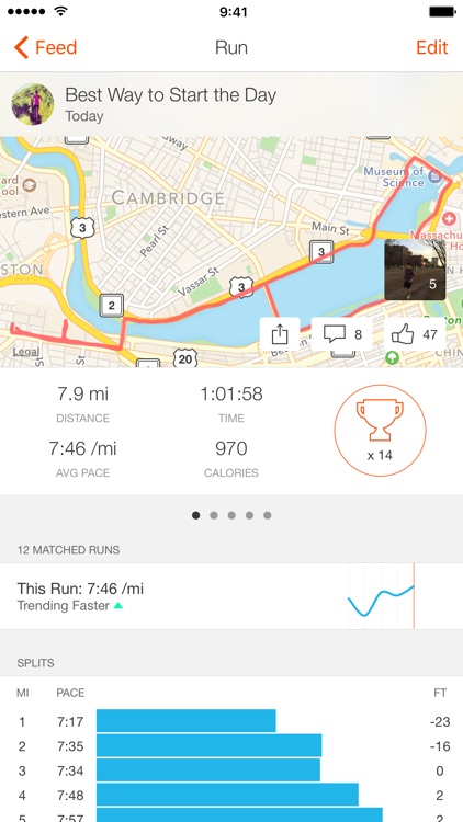 Strava Running and Cycling GPS