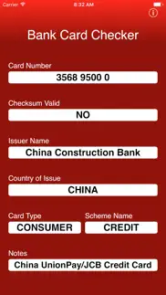 bank card checker iPhone Captures Décran 3