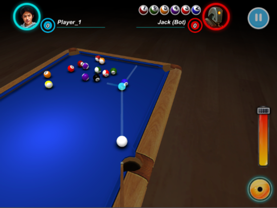 Screenshot #4 pour balle de billard 8 pool commun: 9 jeux