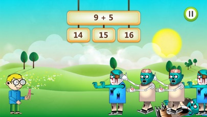 Screenshot #1 pour Math vs Undead pour l'école:  Jeux de Maths