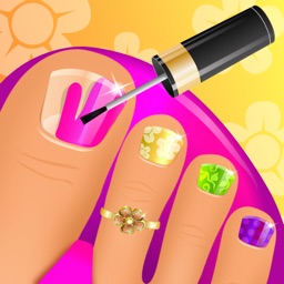 Summer Nail Spa Makeover Games