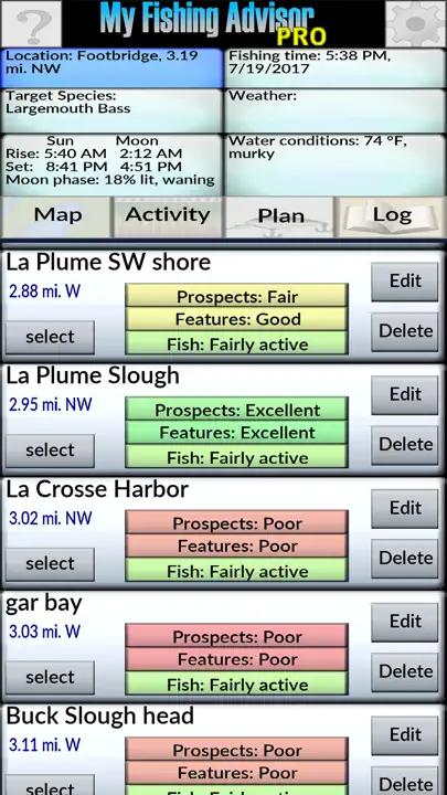 My Fishing Advisor iPhone Ekran Görüntüsü 3