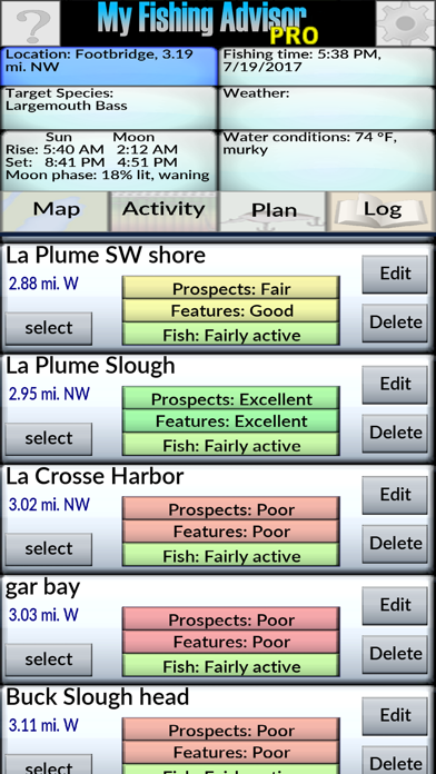 Screenshot #3 pour My Fishing Advisor