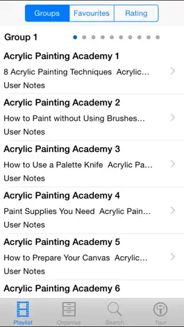 Game screenshot Acrylic Painting Academy apk