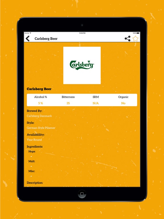 Screenshot #6 pour Beerpedia - Know your Beers
