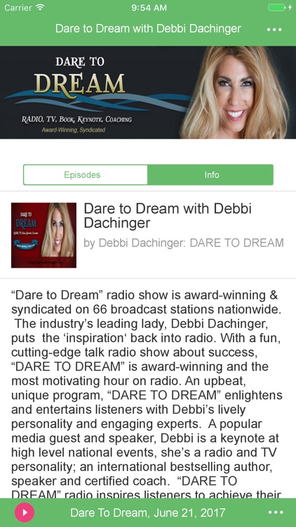 Dare to Dream with Debbi Dachinger