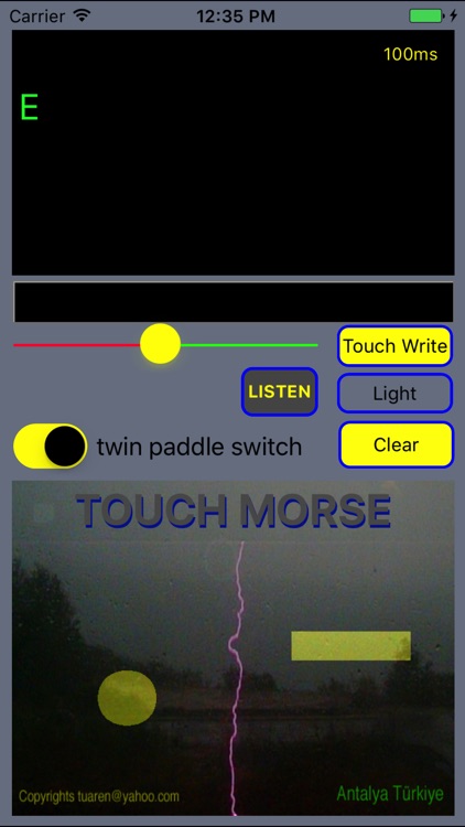 Touch-Morse