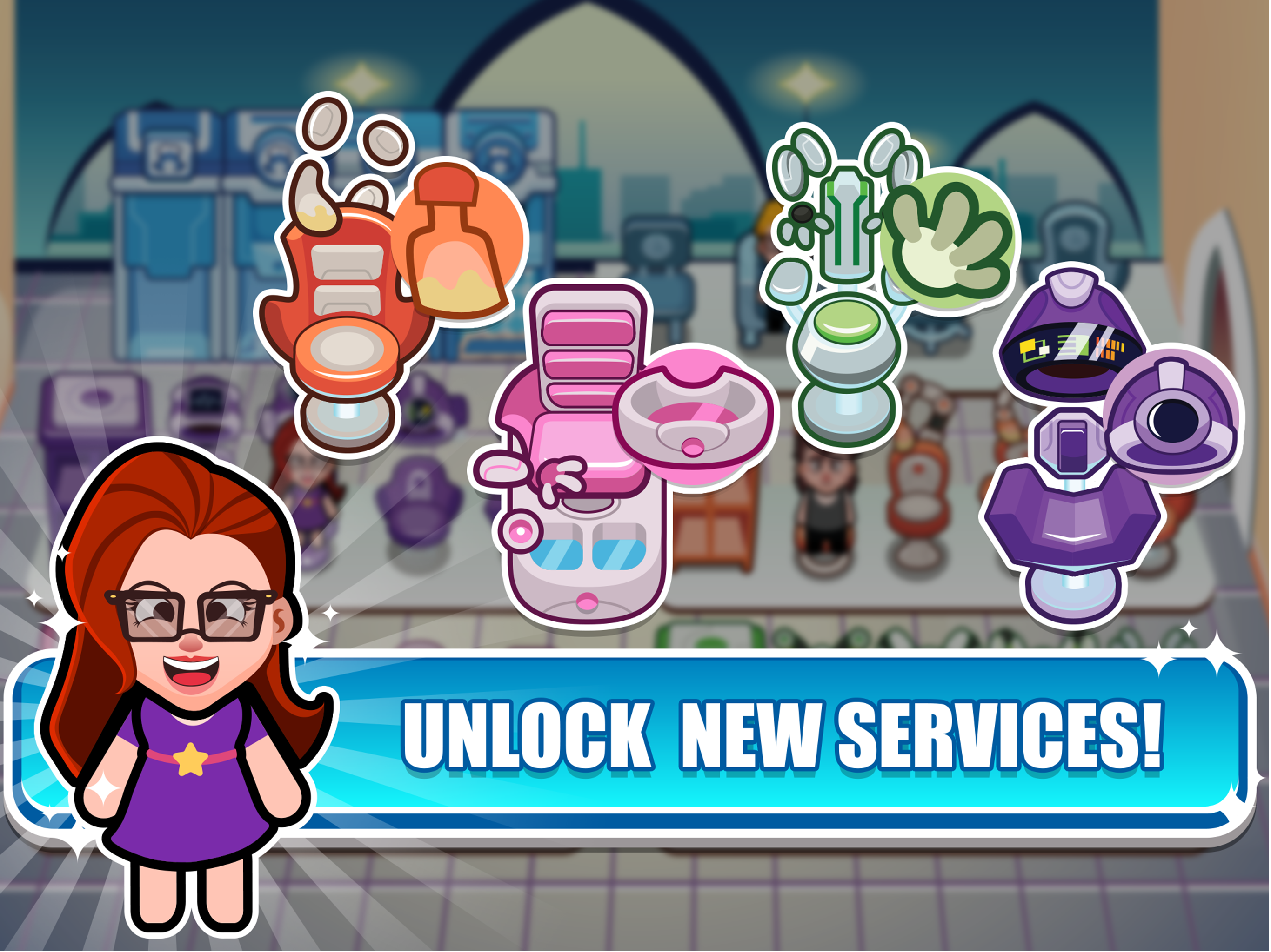 Be Beautiful Salon - Beauty Parlor Management Game