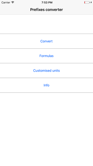 Prefixes converter