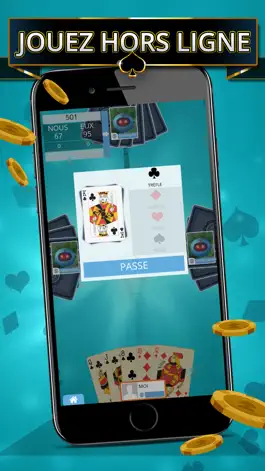 Game screenshot Belote Offline - Single Player apk