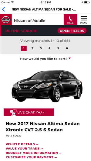 Nissan Of Mobile >> Nissan Of Mobile On The App Store Nissan Of Mobile >> Nissan Of Mobile On The App Store