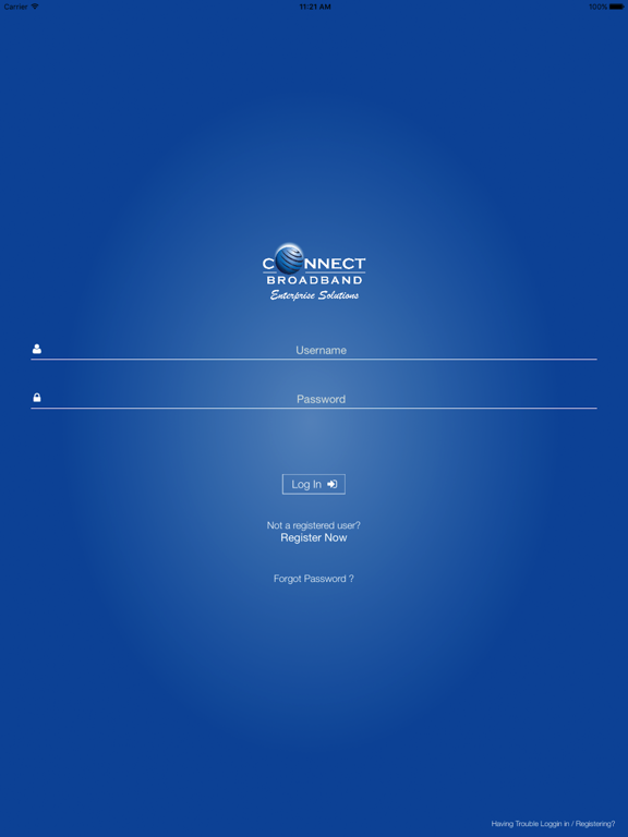 Screenshot #4 pour Connect Broadband Enterprise