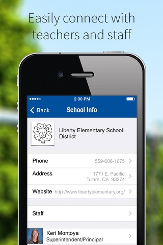 Liberty Elementary School District screenshot 2