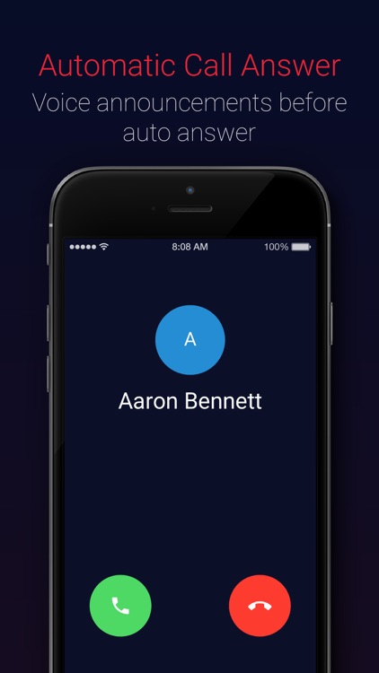 JusAuto: Internet call with voice control commands screenshot-3