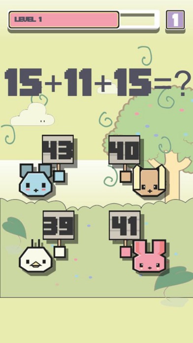 Math Zoo Puzzle - Arithmetic Training Game screenshot 3