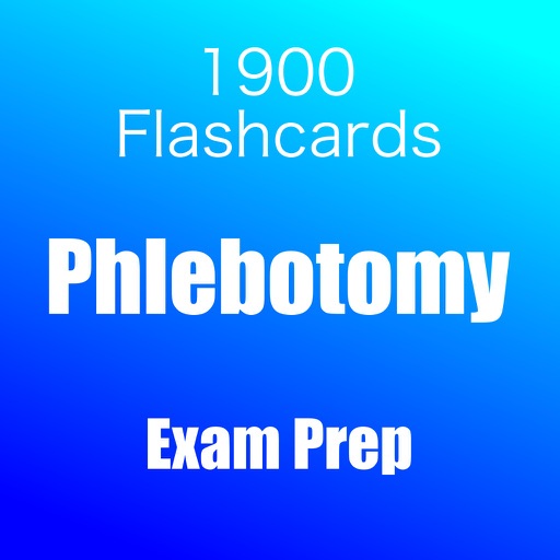 Phlebotomy Exam Prep 1900 Flashcards 2017 Edition icon