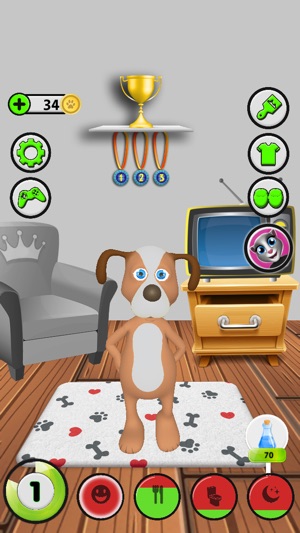 My Talking Dog Buddy - Virtual Pet Game(圖2)-速報App