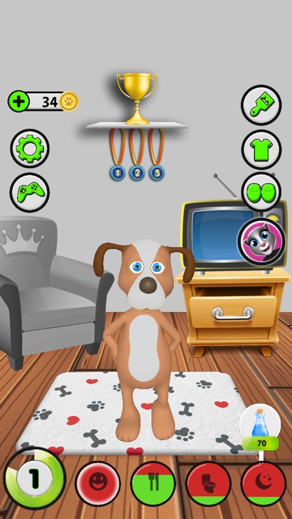 My Talking Dog Buddy - Virtual Pet Game