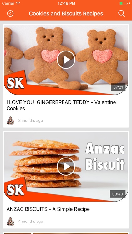 Cookie Recipes: Food recipes, cookbook, meal plans screenshot-3
