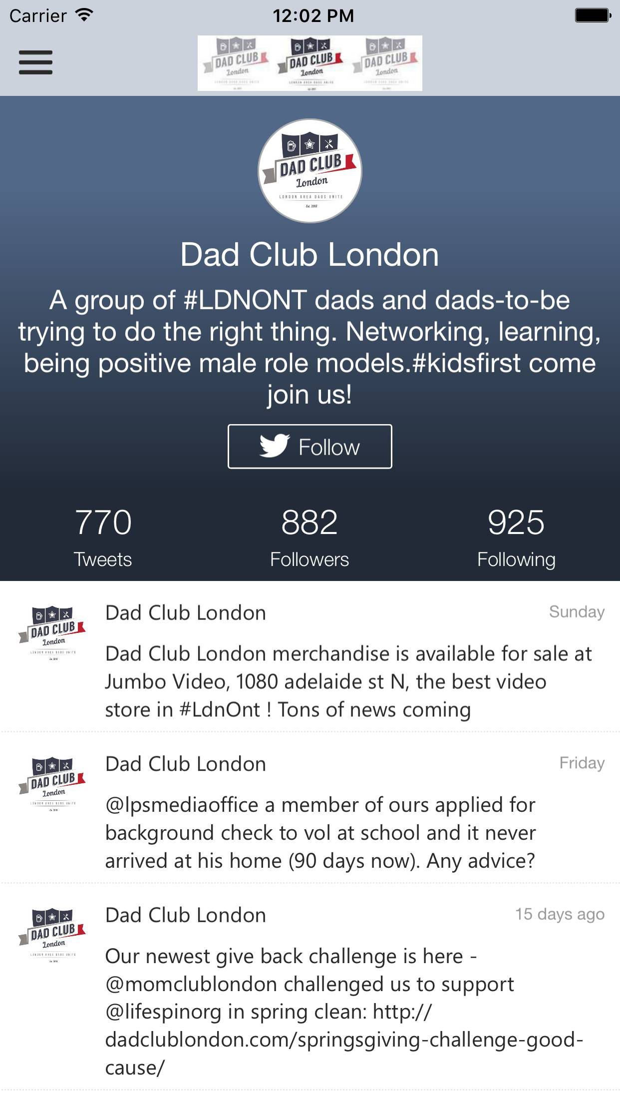 Dad Club London screenshot 4