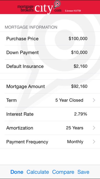 Mortgage Brokers City - Mortgage Calculator screenshot-4
