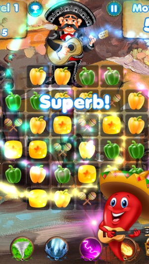 Salsa Swap - match spanish candy puzzle game(圖1)-速報App