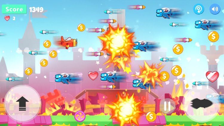 Aircraft War - gravity with shooting games screenshot-4