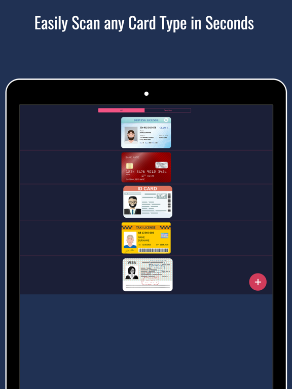 Screenshot #5 pour Any Card Wallet & Scanner Reader for Cards