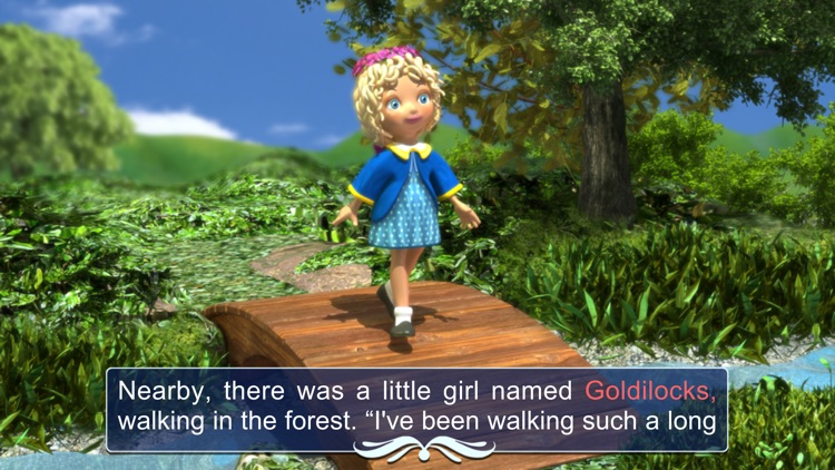 Goldilocks and the three bears - Book & Games