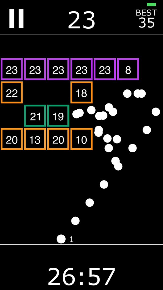 #1. Ball Blocks - Color Balls vs Blocks Game (iOS) Bởi: AppsNice