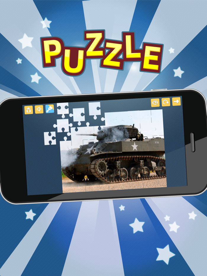 Military Tank Jigsaw Puzzles HD