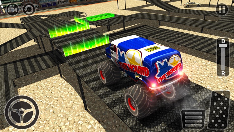 City Climb Monster Truck Hard Parking Simulator 3D